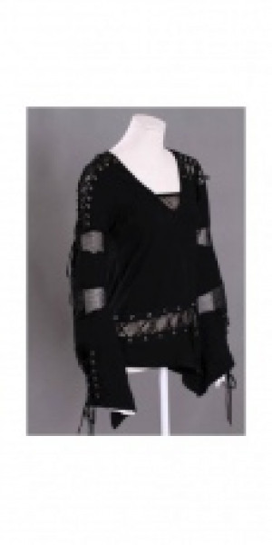  punk T-shirt RQ-BL 21055bk /  /  /  / -  