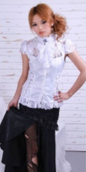  c  short sleeves shirt RQ-BL 21061w /  /  /  / -  