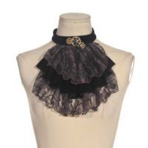  gears layers lace collar RQ-BL SP065bk -  