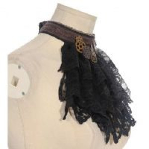  gears layers lace collar RQ-BL SP060bc -  