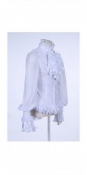  c  ruffles lattern sleeves blouse /  /  /  -  5
