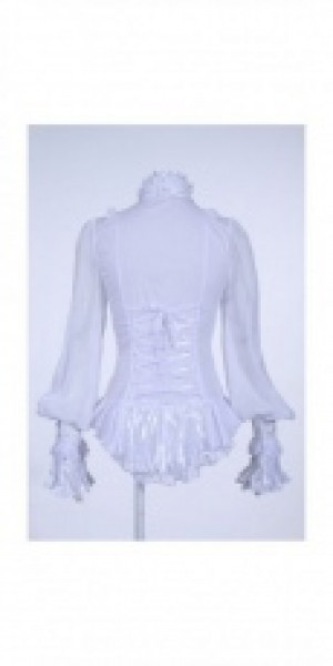  c  ruffles lattern sleeves blouse /  /  /  -  7
