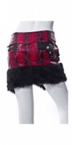  fur leather skirt /  /  /  -  4
