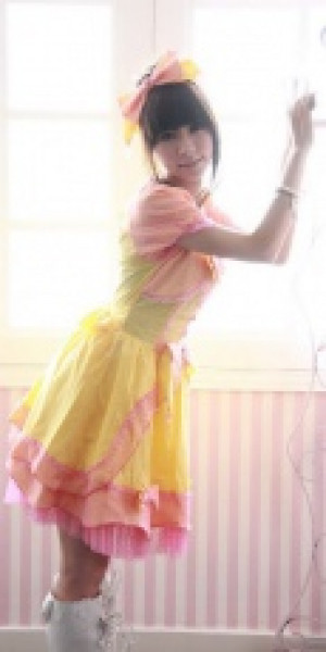  lolita dress with hair bow /  /  /  -  1