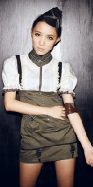  igh waist strap skirt RQ-BL SP013 /  / -  