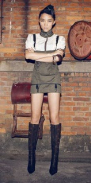  igh waist strap skirt RQ-BL SP013 /  / -  