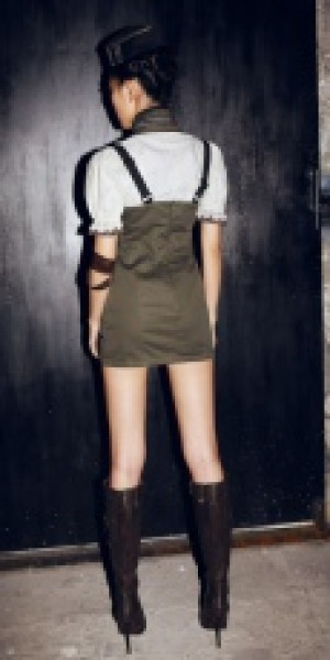  igh waist strap skirt RQ-BL SP013 /  / -  
