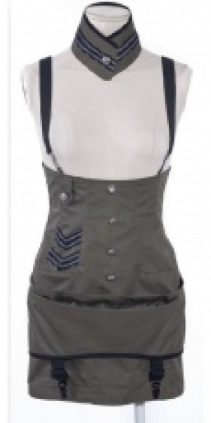  igh waist strap skirt RQ-BL SP013 /  / -  