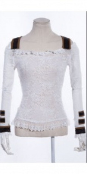  lace shirt RQ-BL SP019WI -  