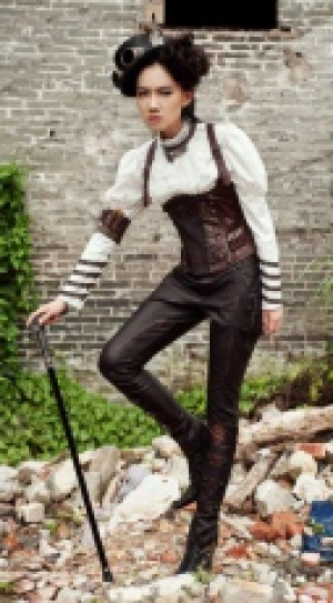 Брюки leather trousers RQ-BL SP058 - маленькая картинка