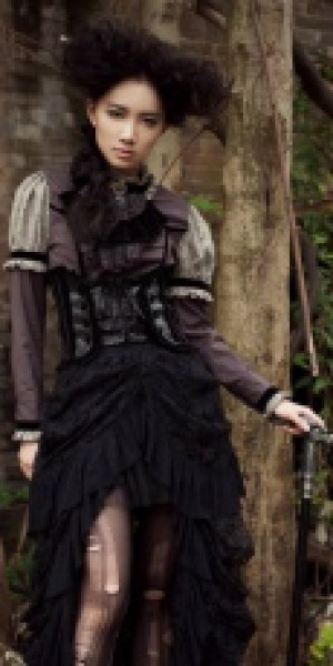  c  jacquard long sleeves blouse /  /  /  -  2