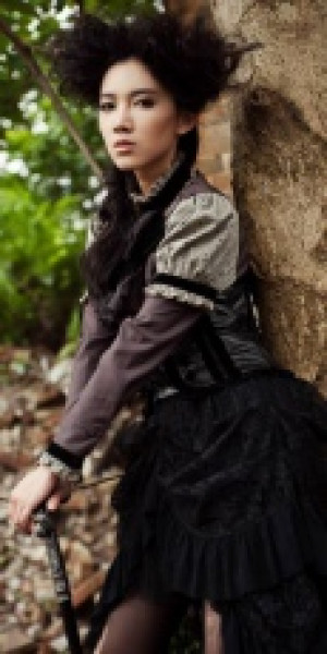  c  jacquard long sleeves blouse /  /  /  -  3