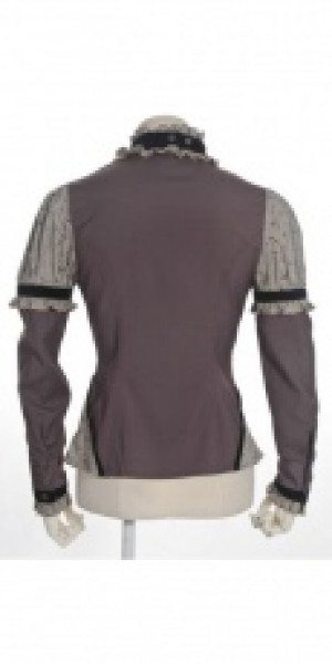  c  jacquard long sleeves blouse /  /  /  -  6