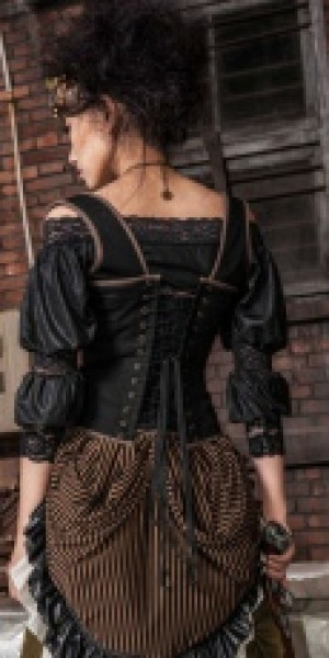  skulls corset -  1