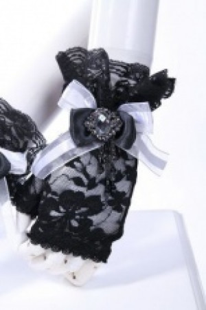  1017 Glove Black/White -  2