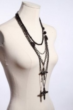  Necklace Black -  3