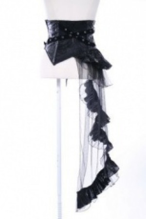  Gothic Girdle Black -  1