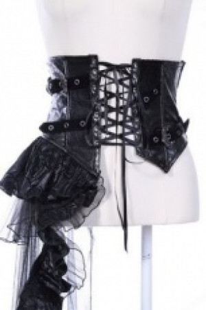  Gothic Girdle Black -  2