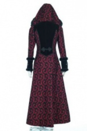  Gothic Coat Red/Black RQ-BL 21230rd -  