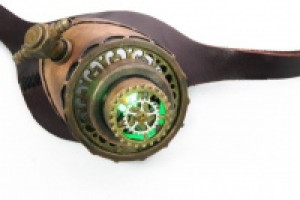  Steampunk Goggles Brown -  3