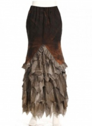  Full length pencil skirt Coffee RQ-BL SP127cf -  