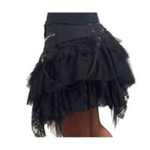  belt mini skirt RQ-BL 21034bk /  /  /  / -  