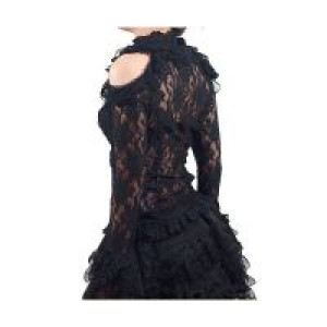  c  flora lace shirt RQ-BL 21060bk /  /  /  / -  