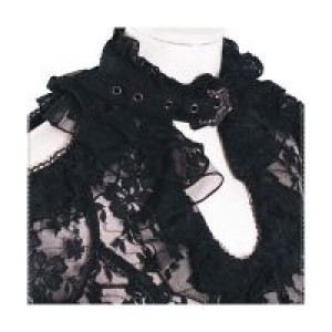  c  flora lace shirt RQ-BL 21060bk /  /  /  / -  