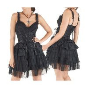  Gothic Dresses Black -  1
