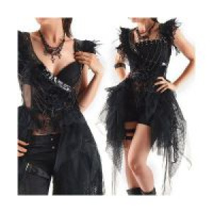  Gothic Dresses Black -  1