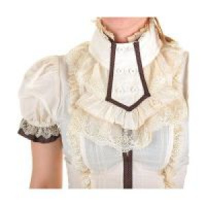  c  Cap sleeves shirt White RQ-BL SP012wh -  