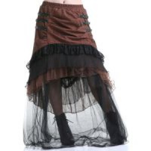  Long skirt Coffee RQ-BL SP120cf -  