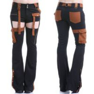  Suspender trousers Black RQ-BL SP122bk /  /  /  / -  