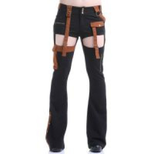  Suspender trousers Black RQ-BL SP122bk /  /  /  / -  