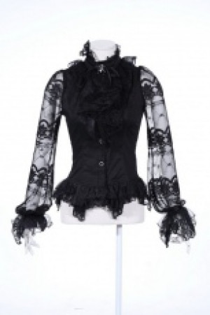  c  Blouse RQ-BL 21095bk -  