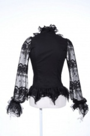  c  Blouse RQ-BL 21095bk -  