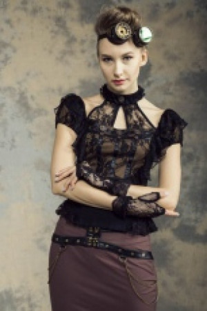 Blouse RQ-BL SP139bk -  