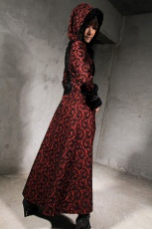  Gothic Coat Red/Black RQ-BL 21230rd -  