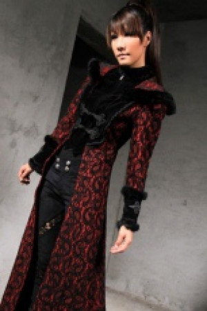  Gothic Coat Red/Black RQ-BL 21230rd -  