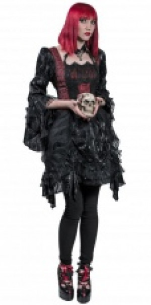  Gothic Dresses Black/Red -  1