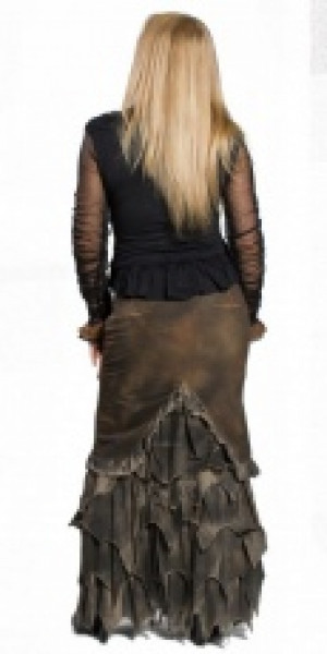  Full length pencil skirt Coffee RQ-BL SP127cf -  