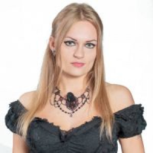      Bird head necklace Black RQ-BL SP125bk /  / -  