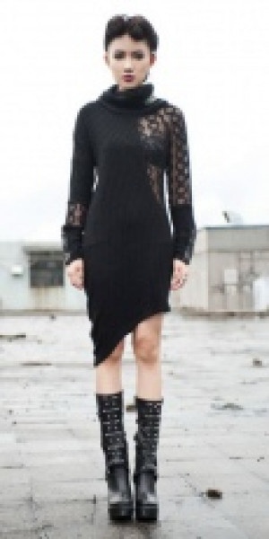  Gothic Rivet Jiaotao Black RQ-BL 1048bk -  
