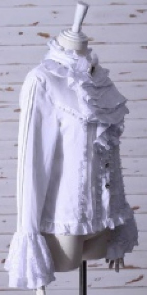  Gothic Shirt White RQ-BL 21033w -  