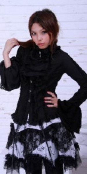  Gothic Shirt Black -  1