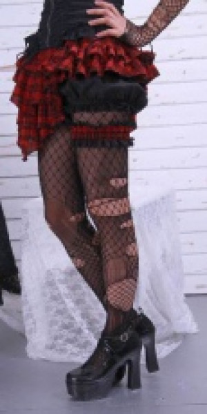  Gothic short skirts Red/Plaid -  2