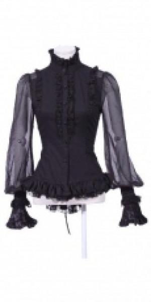  Gothic Shirt Black RQ-BL 21094bk -  