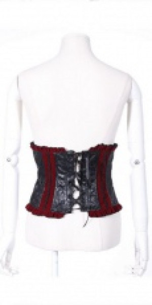  Gothic Girdle Black/Red RQ-BL 21097br /  /  /    / -  