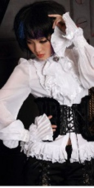  Gothic Girdle Black RQ-BL 21097bk -  