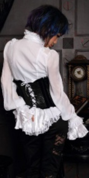  Gothic Girdle Black RQ-BL 21097bk -  